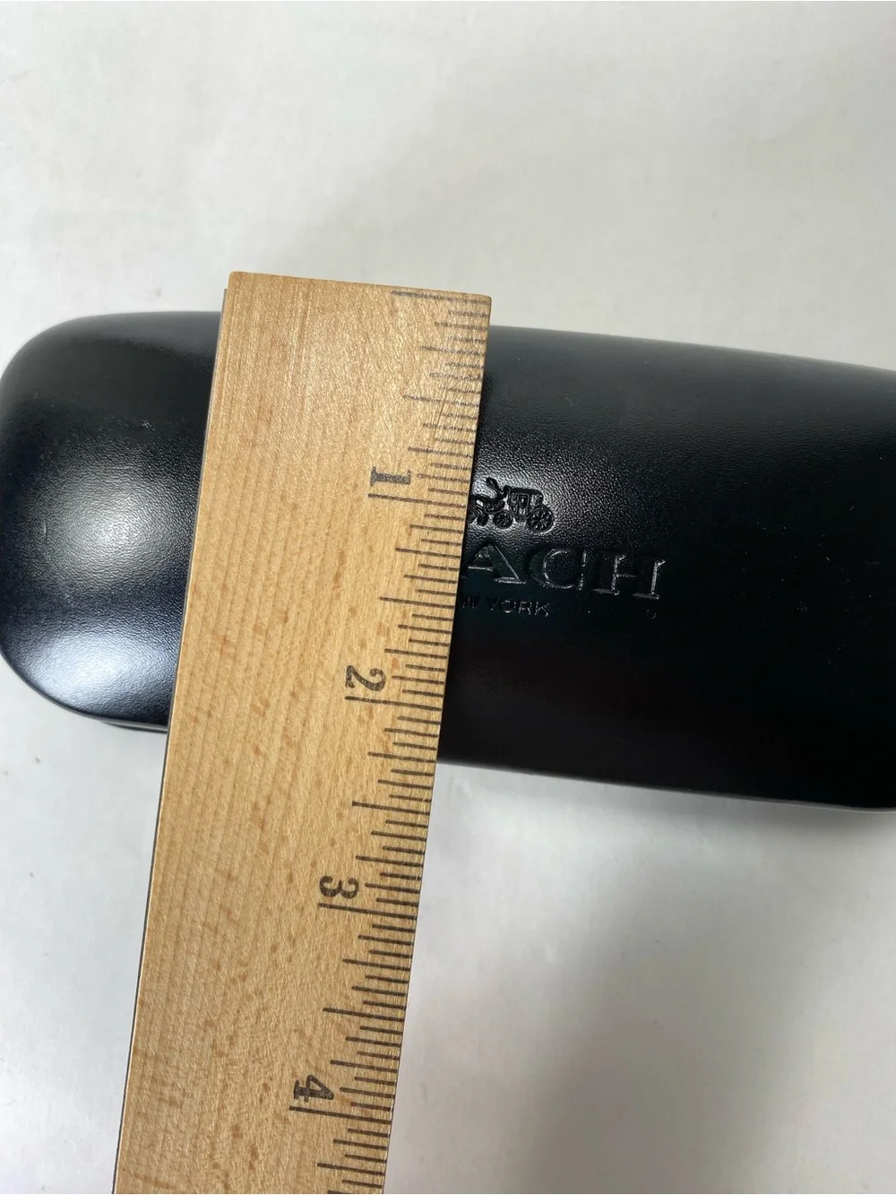 Coach Black Clam Shell Hinge Sunglasses Hard Travel Case